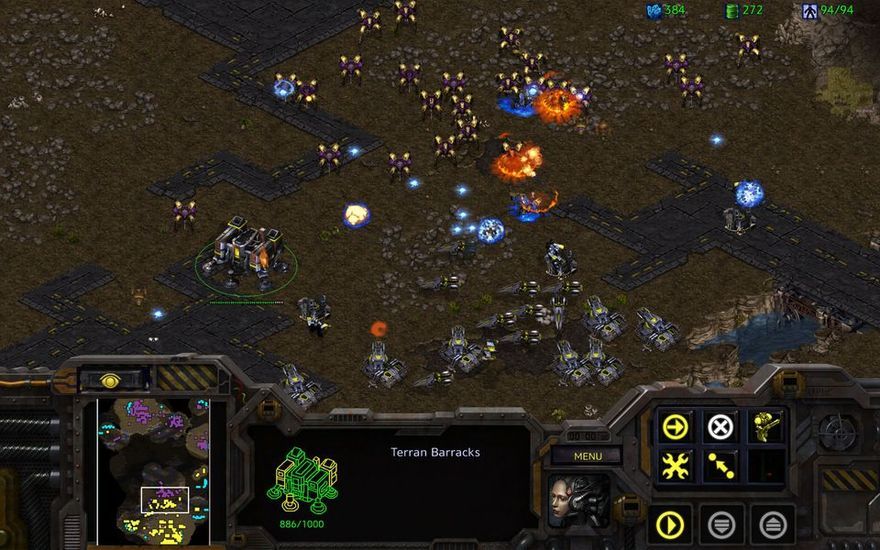 Starcraft 1 сколько рабочих нужно на минералы